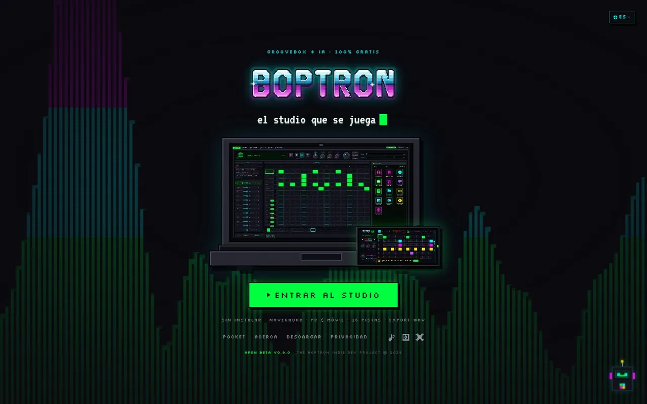 Boptron — Escritorio